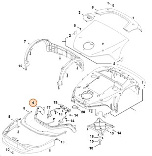 Pasek LED, Stihl IA014059201