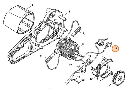 Przełącznik, Stihl 12084350303