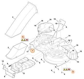 Obudowa, Stihl 61607008522