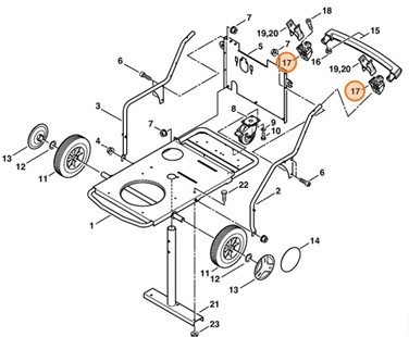 Mocowanie, Stihl 47707920200