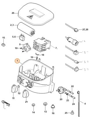 Obudowa, Stihl 47884321200