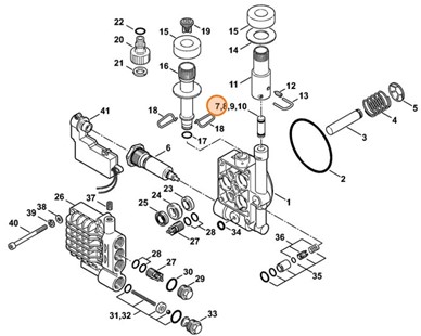 Wtryskiwacz, Stihl 47657608800