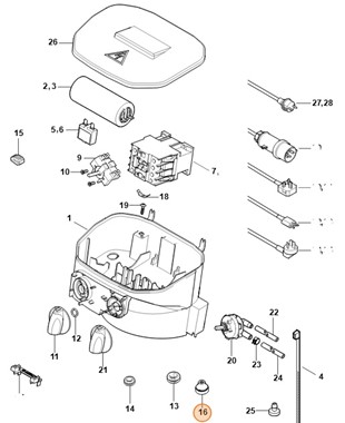 Tulejka, Stihl 47574429000