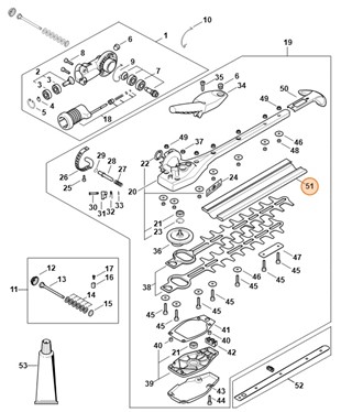 Osłona noży, Stihl 00007909202