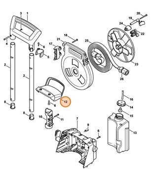 Uchwyt do węża, Stihl 47687926300