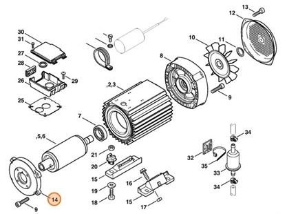 Pokrywa, Stihl 47716021100