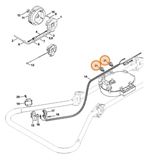 Mocowanie kabla, Stihl 43084481200