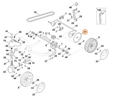 Pokrywa, Stihl 63757043611