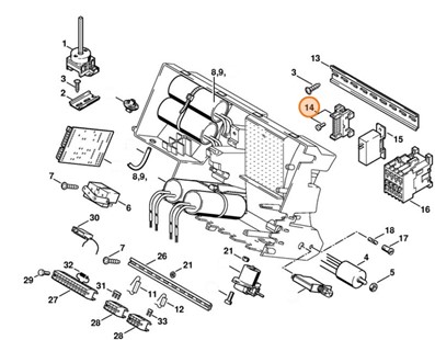 Listwa zaciskowa, Stihl 47064312900