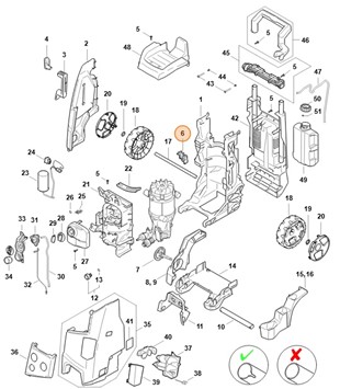 Ściągacz do wiązania kabli, Stihl RE014312500