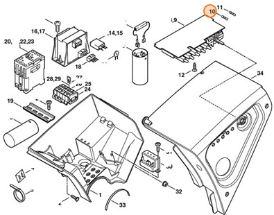 Precyzyjne zabezpieczenie 6,3 A, Stihl 47524370100
