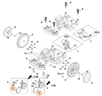 Pierścień gumowy, Stihl 63017068800