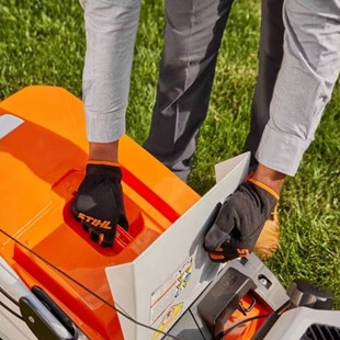 Profesjonalna kosiarka spalinowa z silnikiem Kawasaki RM 756 YC Stihl - E-Drwal