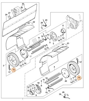 Koło, Stihl 46017401400
