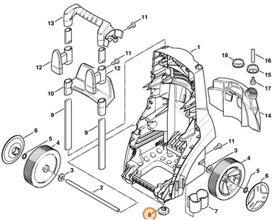 Podpora, Stihl 47577032500