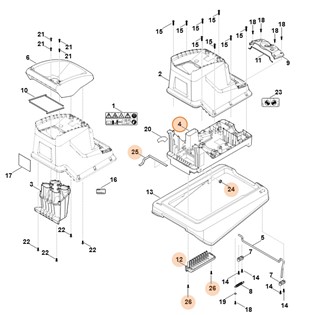 Obudowa, Stihl 60137011001