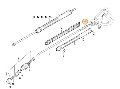 Element łączący, Stihl 49255031202