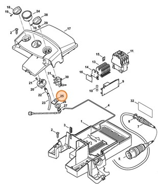 Mocowanie, Stihl 47807036900