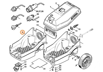 Obudowa, Stihl 47227011005
