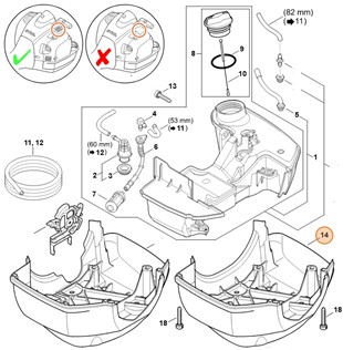Płyta ochronna, Stihl 41473506601