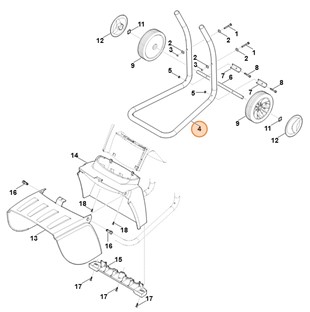 Stelaż rurowy, Stihl 60087032301