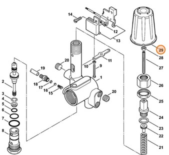 Pokrętło, Stihl 47475120400