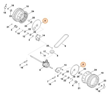Pokrywa, Stihl 63757043600