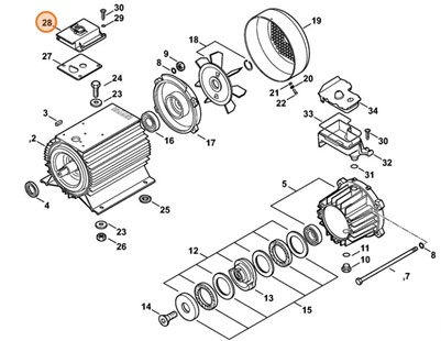 Pokrywka, Stihl 47806020900