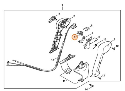 Krzywka styczna, Stihl 42411824301
