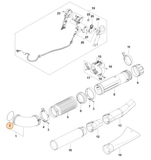 Okrągły pierścień uszczelniający 104,37x3,53, Stihl 96459458821