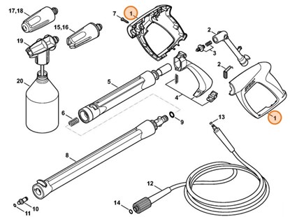 Uchwyt, Stihl 47875006600