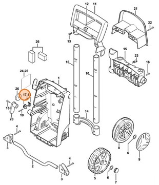 Ściągacz do wiązania, Stihl 47654312500
