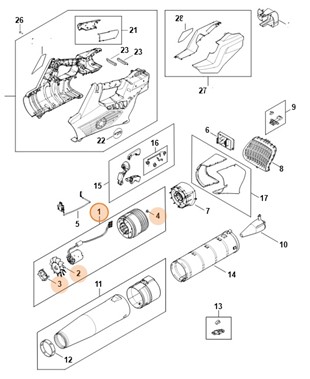 Silnik elektryczny, Stihl BA046000201