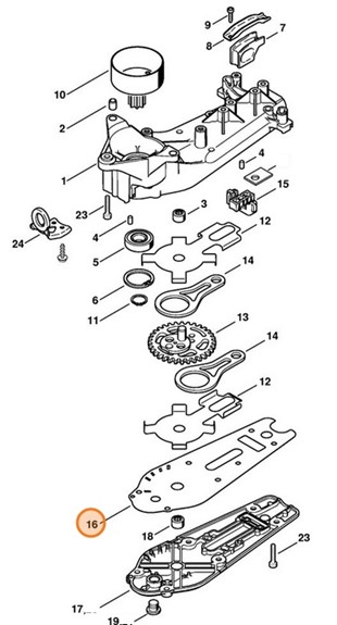 Uszczelka, Stihl 42376490302