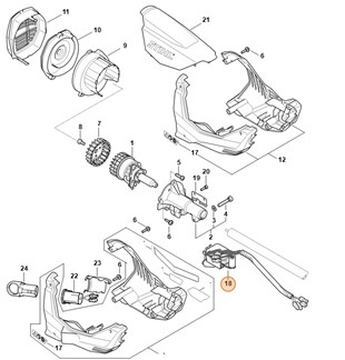 Moduł elektroniczny, Stihl 48674301440