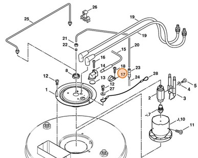 Mocowanie kabla, Stihl 47524481201