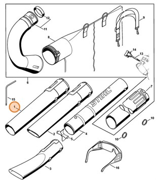 Dysza okrągła prosta, Stihl 42297086300