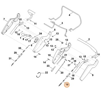 Cięgno, Stihl 63407007525