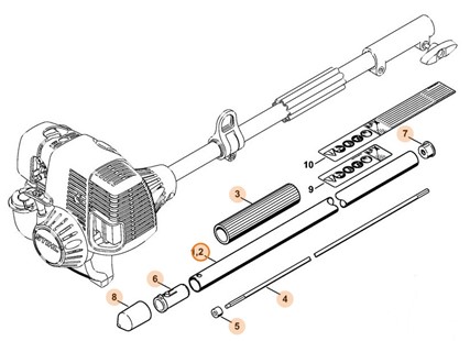 Wysięgnik, Stihl 41827107115