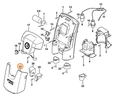 Pokrywka, Stihl 47657010900
