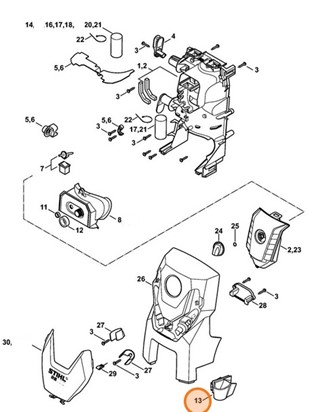 Kołpak, Stihl 47767172200