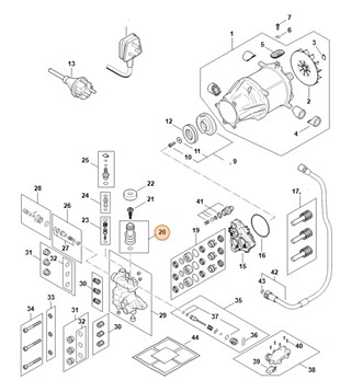 Element łączący, Stihl RE017907102