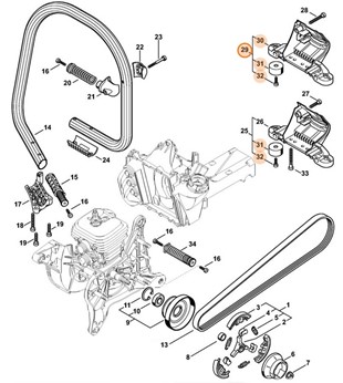 Wspornik, Stihl 42387907600