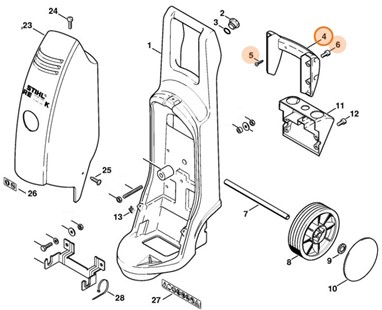 Uchwyt, Stihl 47267900500