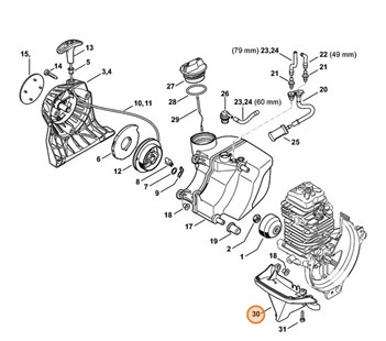 Osłona, Stihl 41803506502