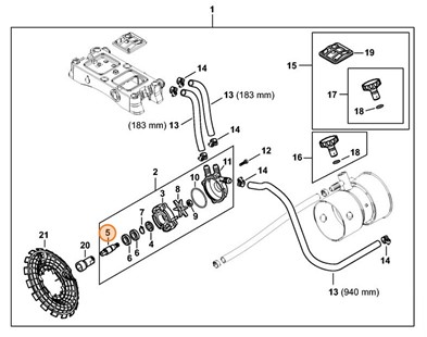 Wał, Stihl 42447040504