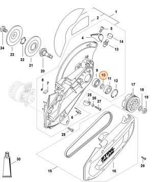 Pierścień, Stihl 48649611200
