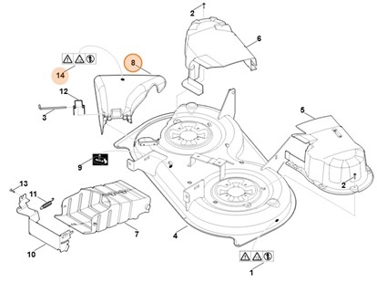Pokrywa, Stihl 61657002701