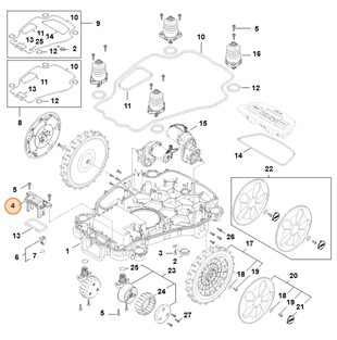 Mocowanie, Stihl IA014306800
