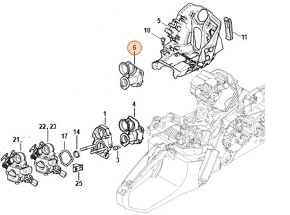 Krzywka, Stihl 11401402500